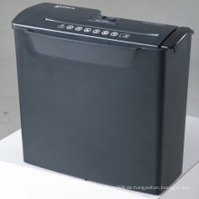 5-Blattkapazitäts-Streifen-Papier-Shredder Shredder für kleine Büro- und Heimnutzung 2-minütiges kontinuierliches Laufzeitpapier Shredder